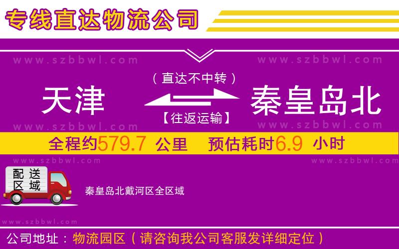 天津到秦皇島北戴河區(qū)物流公司