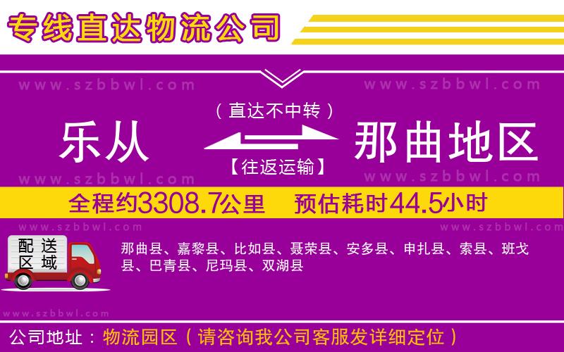 樂(lè)從到那曲地區(qū)物流專(zhuān)線(xiàn)