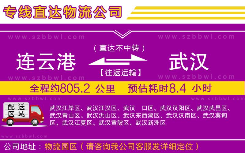 連云港到武漢物流公司