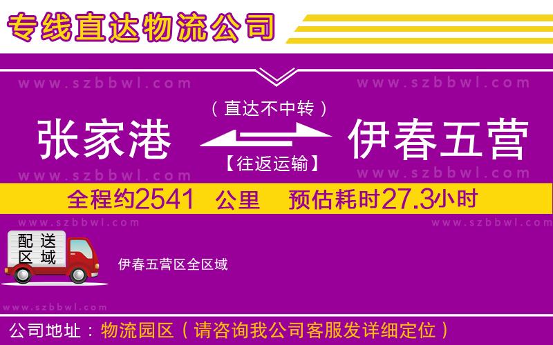 張家港到伊春五營(yíng)區(qū)物流公司