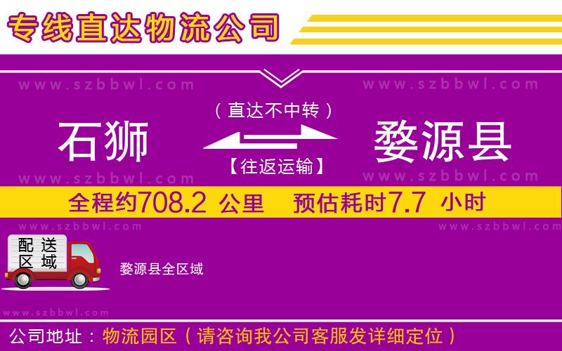 石獅到婺源縣貨運(yùn)專線