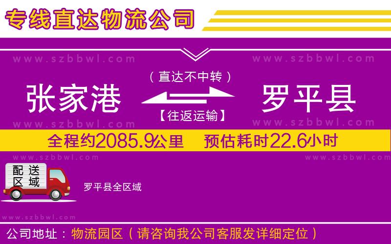 張家港到羅平縣貨運(yùn)專線