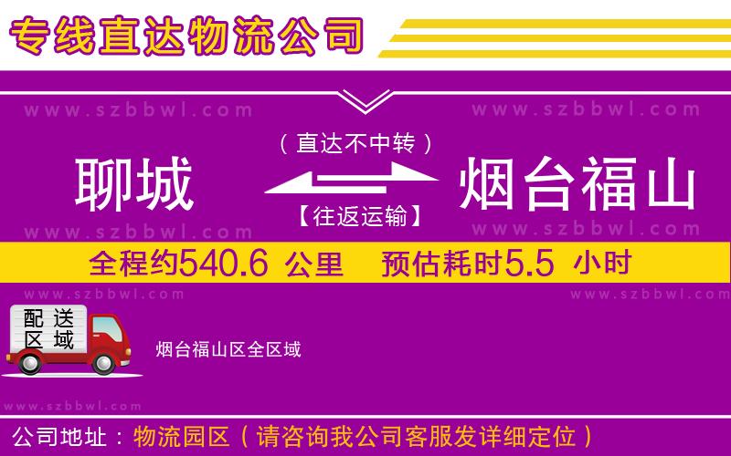 聊城到煙臺(tái)福山區(qū)物流專線