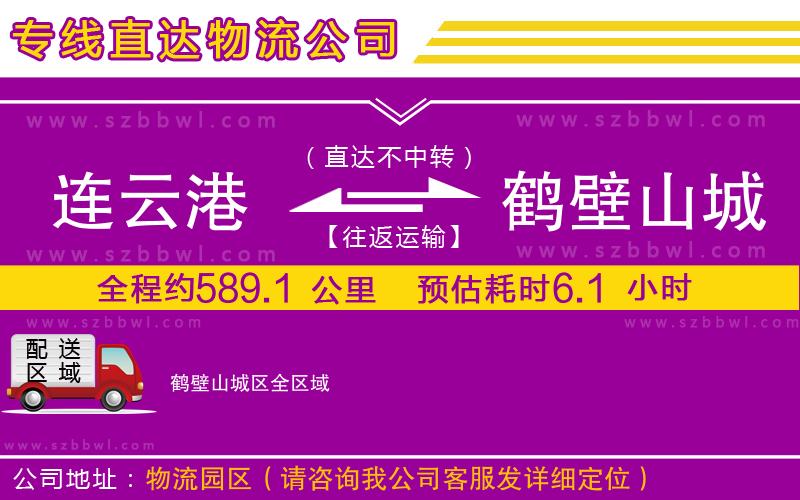 連云港到鶴壁山城區(qū)貨運(yùn)專線