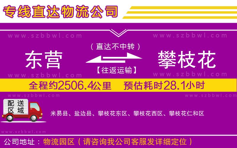 東營(yíng)到攀枝花貨運(yùn)專線